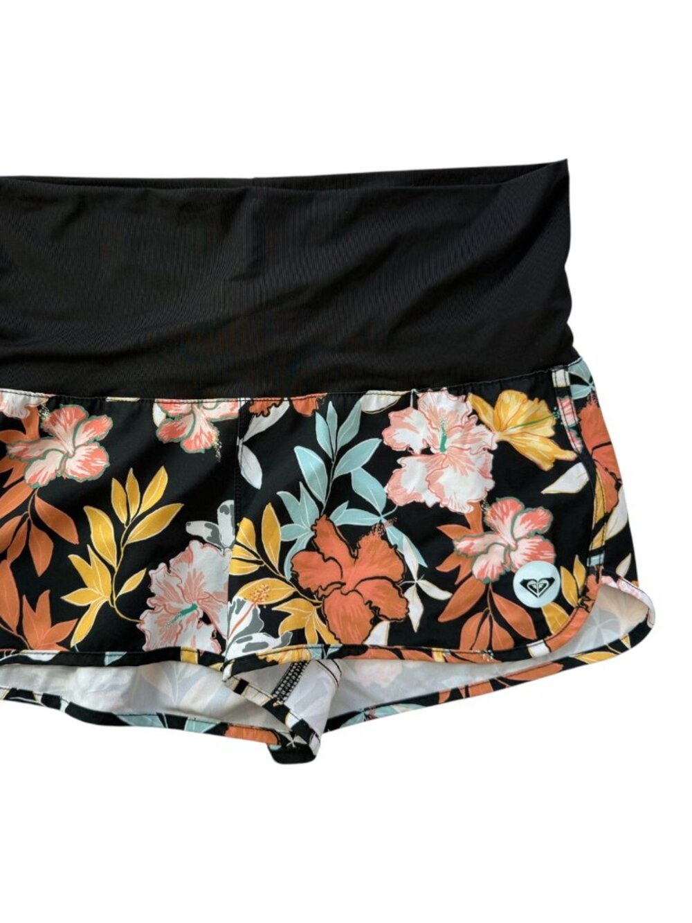 Women's ROXY Board Shorts Swim SUP Paddleboard.  Black. Size Women's M